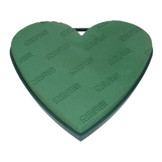 4A Oasis Naylorbase Heart | Colour: Green | Diameter 43 centimeter | Per 2 hearts
