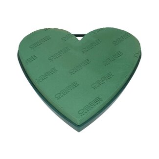 4A Oasis Naylorbase Heart | Colour: Green | Diameter 33 centimeter | Per 2 hearts