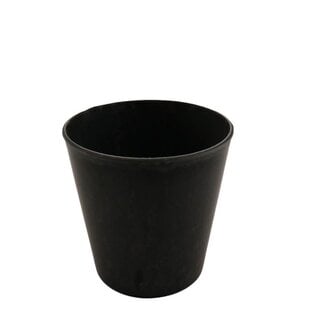 4A Kunststof Melamine Bloempot Plantenpot | Kleur: Grijs | Diameter 17 centimeter | Hoogte 15 centimeter | Per 12 bloempotten