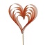 Heart Pick “Eternal Love” | Colour: Pink | Diameter 16 centimeter | Pick length ± 50 centimeter | Per 10 picks