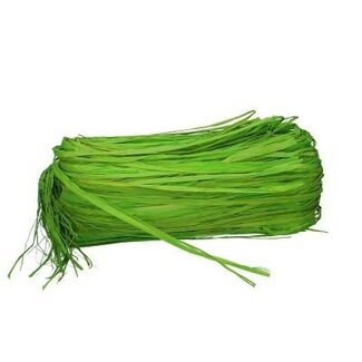 4A Raffia | Kleur: Groen | Per 250 gram