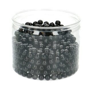 4A Decoratie Parels | Kleur: Zwart | Diameter 10 millimeter | Per 600 parels