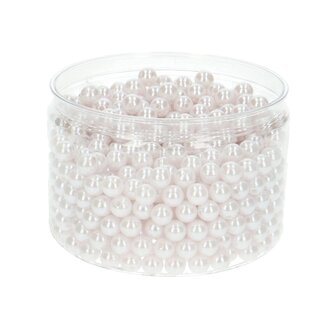 4A Decoratie Parels | Kleur: Naturel Wit | Diameter 10 millimeter | Per 600 parels