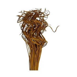 4A Dried Palm Leaf Vein | Curly Ting Ting | Colour: Yellow | Dried decoration | Length ± 70 centimeter | Weight 200 gram | Per bunch