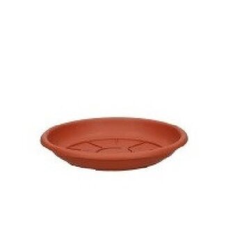 4A Plastic Water Saucer | Colour: Terracotta | Diameter 14 centimeter | Per 10 water saucers