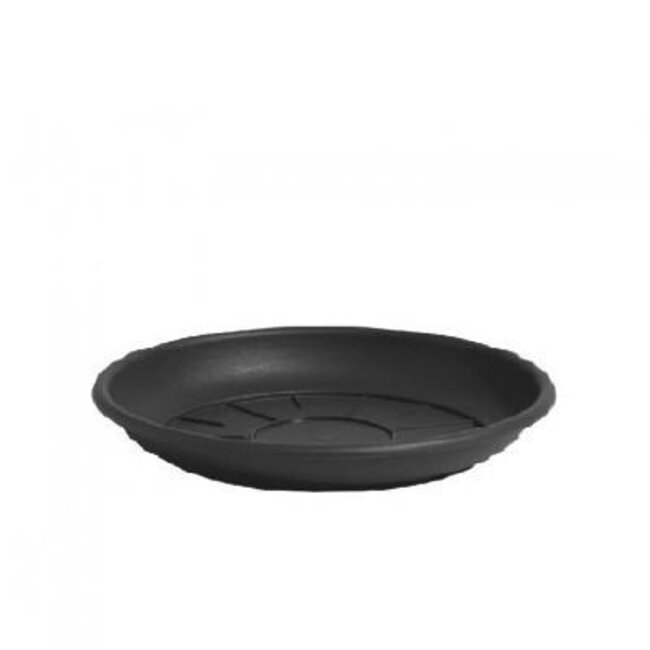 Plastic water saucer | Colour: Black | Diameter 18 centimetre | Per 10 water saucers