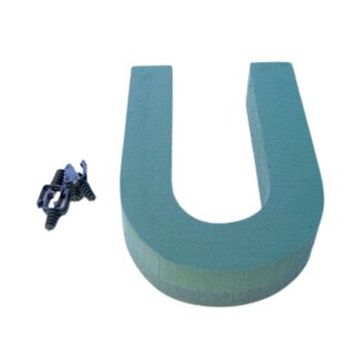 4A Oasis Floral foam Letter “U” | Colour: Green | Height 31 centimeter | Per letter
