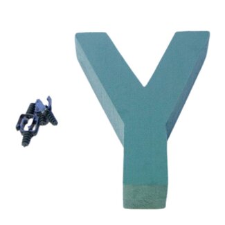 4A Oasis Floral Foam Letter “Y” | Colour: Green | Height 31 centimeter | Per letter