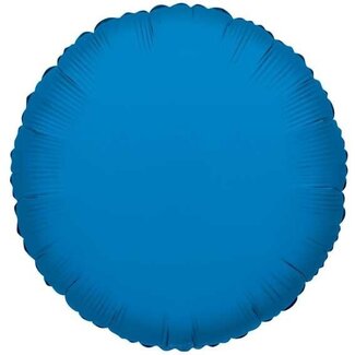 4A Party! Balloon Round | Colour: Blue | Diameter 45 centimetre | Per 10 balloons
