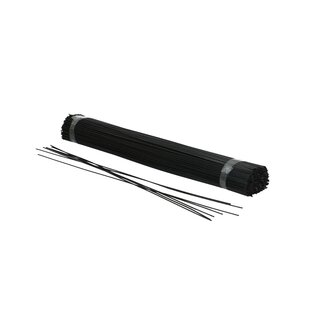 4A Lackierter Blumendraht spitz | Farbe: Blau | Durchmesser 1.4 millimeter | Länge 35 centimeter | Gewicht 2.5 kilo | Pro Schachtel