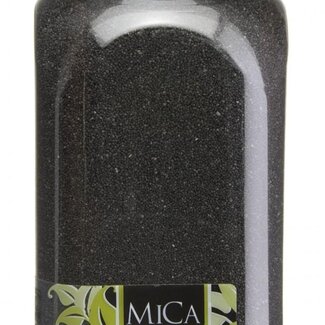 4A Dekorativer Sand | Farbe: Schwarz | Inhalt Sack 1 kilo | Pro Sack