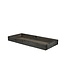 Wooden Tray | Colour: Grey | Length 35 centimeter | Width 15 centimeter | Height 3 centimeter | Per 4 trays