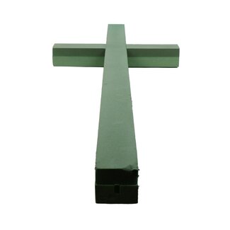 4A Oasis Steekschuim FF Kruis | Kleur: Groen | Lengte 152 centimeter | Breedte 48 centimeter | Per 2 kruizen