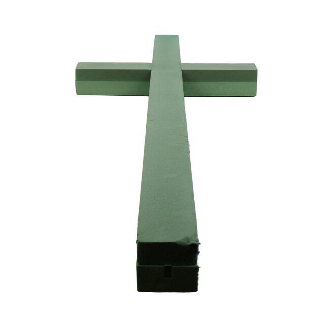 Oasis Steekschuim FF Kruis | Kleur: Groen | Lengte 152 centimeter | Breedte 48 centimeter | Per 2 kruizen