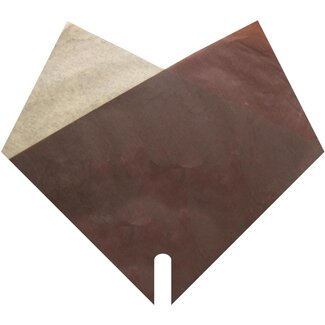 4A Double Kraft Covers | Colour: Dark brown | Length 35 centimeter | Width 35 centimeter | Per 100 covers