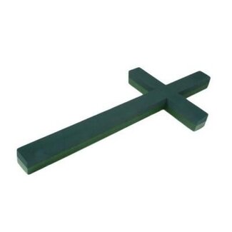 4A Floral foam Base FF Cross | Colour: Green | Length 90 centimeter | Width 38 centimeter | Per 2 crosses