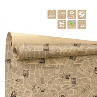 4A Paper on roll “News” | Colour: Black | Width 80 centimeter | Length 40 meter | Per roll