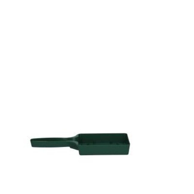 Kunststof Spuitbak met Handvat | Kleur: Groen | Lengte 22 centimeter | Hoogte 3 centimeter | Per 25 spuitbakken