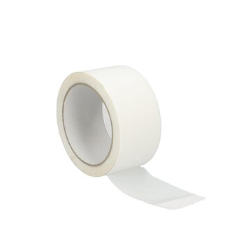 4A Acrylic Tape 50/66 PP L.N | Colour: Natural White | Width 50 millimetre | Length 66 metre | Per 6 rolls