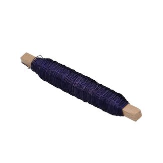 4A Lacquered Copper Wire | Colour: Lilac-coloured | Diameter 0.5 millimeter | Weight 100 gram | Per roll