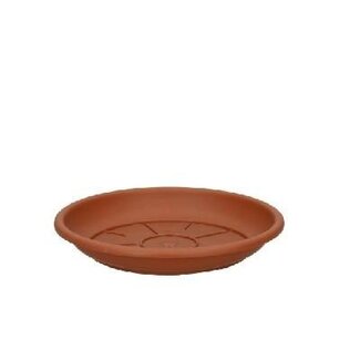 4A Kunststof Waterschotel | Kleur: Terracotta | Diameter 16 centimeter | Per 10 waterschotels