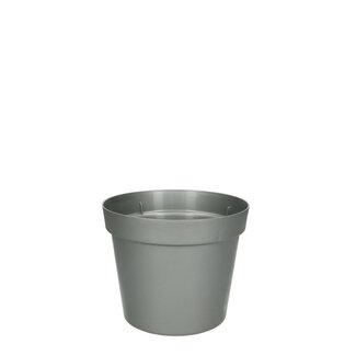4A Plastic Flowerpot Plantpot | Colour: Grey | Diameter 15 centimeter | Height 12 centimeter | Per Plantpot