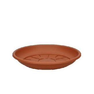 4A Plastic water saucer | Colour: Terracotta | Diameter 20 centimetre | Per 10 water saucers