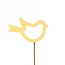 Bird Nayeli Stake | Colour: Yellow | Bird diameter 8 centimeter | Length stake ± 50 centimeter | Per 25 stakes