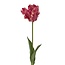 Parakeet Tulip Artificial Flower | Colour: Pink | Tulipa artificial flowers | Length ± 60 centimeter | Per piece