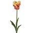 Parakeet Tulip Artificial flower | Colour: Yellow-orange | Tulipa artificial flowers | Length ± 60 centimetre | Per piece