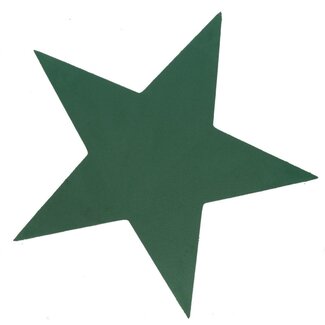 4A Oasis 5 point Star | Colour: Green | Height 58 centimeter | Width 55 centimeter | Per star