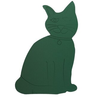 4A Oasis Floral Foam “Cat” | Colour: Green | Height 39 centimetre | Width 59 centimetre | Per cat