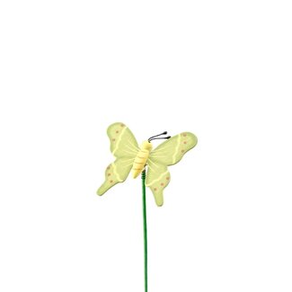 4A Butterfly Stake | Colour: Green | Diameter 7 centimeter | Stake length ± 50 centimeter | Per 25 stakes