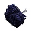 Gepreserveerde Hortensia | Kleur: Donkerblauw | Hydrangea droogbloemen | Lengte ± 30 centimeter | Gewicht 50 gram | Per bos