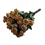 Dried Spray Rose “Peach Fuzz” | Colour: Oranje | Spray Rose Dried Flowers | Lengte ± 50 centimeter | Per 10 rozen