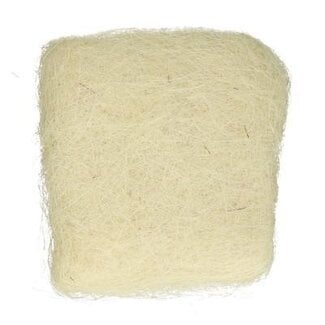 4A Decoratieve Sisal | Kleur: Wit | Gewicht 250 gram | Per zak