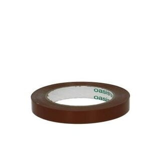 4A PVC Tape Oasis | Colour: Brown | Width 15 millimeter | Length 33 meter | Per 6 rolls