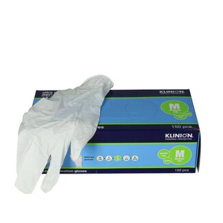 4A Bloemisterij Handschoenen Maat M | Kleur: Natuurlijk Wit | Per 100 handschoenen