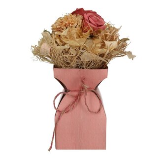 4A Bouquet bags BasicLine | Colour: Red | Diameter 11.5 centimetre | Height 21 centimetre | Per 20 bags