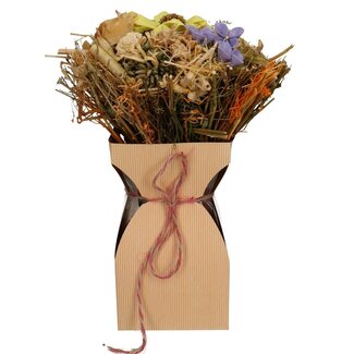 4A Boekettas BasicLine | Kleur: Oranje | Diameter 11.5 centimeter | Hoogte 21 centimeter | Per 20 tassen