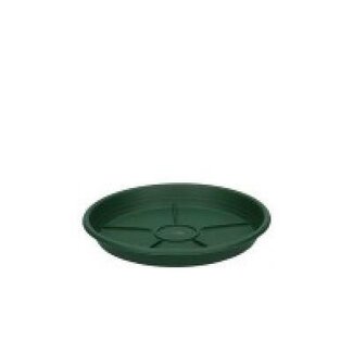 4A Kunststof Waterschotel | Kleur: Donkergroen | Diameter 12 centimeter | Per 10 schotels