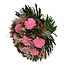 Boeket Droogbloemen “Mallorca Pink” | Kleur: Gemengde Kleuren | Lengte ± 30 centimeter | Met roze en witte bloemen | Per boeket