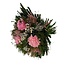 Dried Flower Bouquet “Mallorca Pink” | Length ± 20 centimetre | With pink and white flowers | Per bouquet