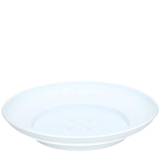 4A Kunststof Schaal | Kleur: Naturel Wit | Diameter 27 centimeter | Hoogte 5 centimeter | Per 10 schalen