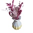 Bouquet Pink Dried flowers "Mini" | including vase | Length ± 15 centimetre | Per bouquet