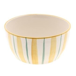 HBXD Bowl “Cabana” | Colour: Yellow | Home decor | Height 13.5 centimetres | Diameter 28 centimetres | Per 2 bowls