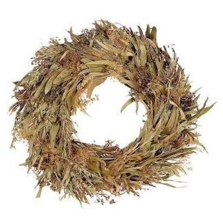 HBXD Krans “Dried Harvest” | Kleur: Bruin | Kerstdecoratie | Diameter 50 centimeter | Per krans