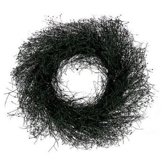 HBXD Krans “Wild Gyps” | Kleur: Donkergroen | Kerstdecoratie | Diameter 50 centimeter | Per krans