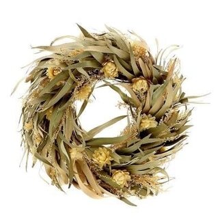 HBXD Krans “Winterthur” | Kleur: Bruin | Kerstdecoratie | Diameter 30 centimeter | Per krans