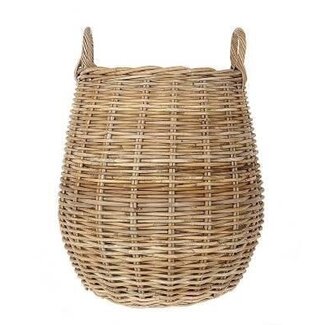 HBXD Basket “Kuboo Mentia” | Colour: Brown | Home decoration | Height 38 centimetres | Diameter 56 centimetres | Per basket